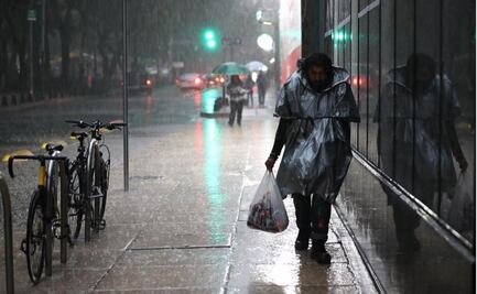 Registran lluvia ligera en cinco alcaldías de la CDMX 