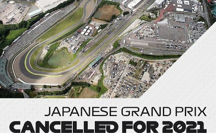 Cancelan el Gran Premio de Japón 2021