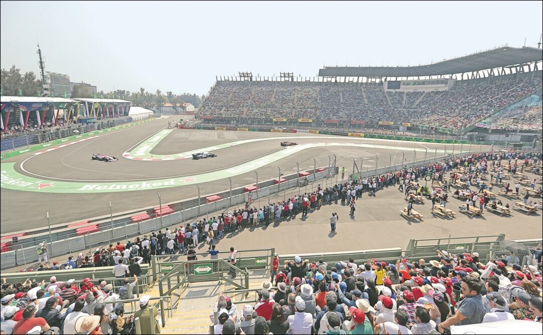No se define la continuidad de la F1 en México. Foto: ALEJANDRO ACOSTA / EL UNIVERSAL