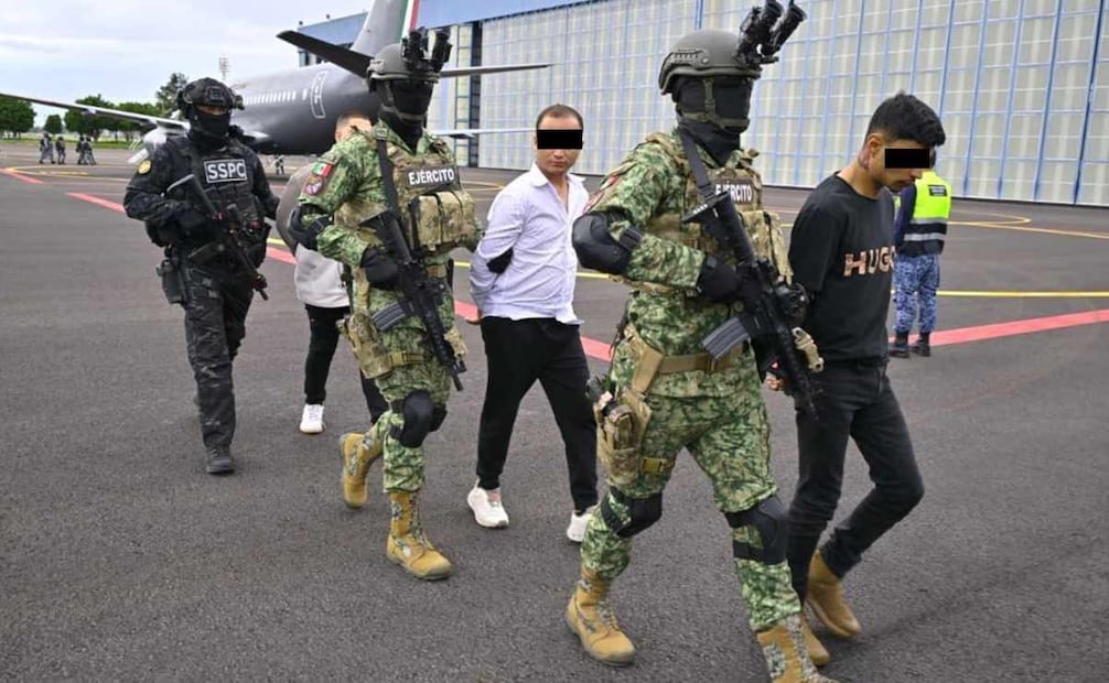 Caen 12 presuntos integrantes del CJNG en Michoacán (19/08/2026). Foto: Defensa