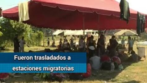 Rescata INM a más de 2 mil migrantes en Chiapas y Tabasco