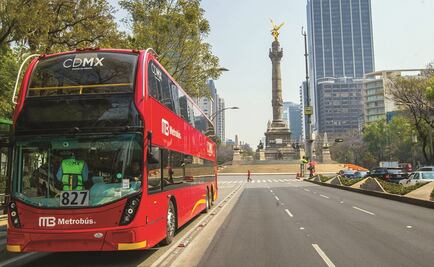  Metrobús L7 suspende servicio por eventos en el Ángel de la Independencia