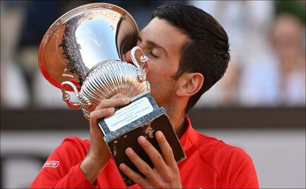 Novak Djokovic se corona en el Masters 1000 de Roma por sexta vez