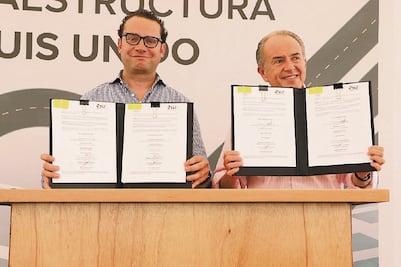 Anuncian obras viales en capital potosina