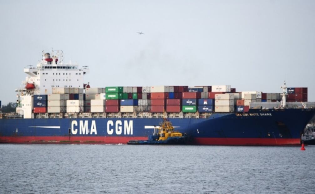 Ingresa primer buque a ampliación del puerto de Veracruz