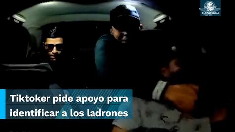 “¡Dame tu cartera, dame todo wey!”, captan asalto a conductor de Didi
