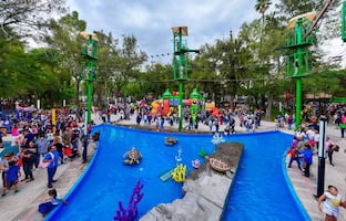 Así es el nuevo parque con tirolesa y puentes colgantes en CDMX