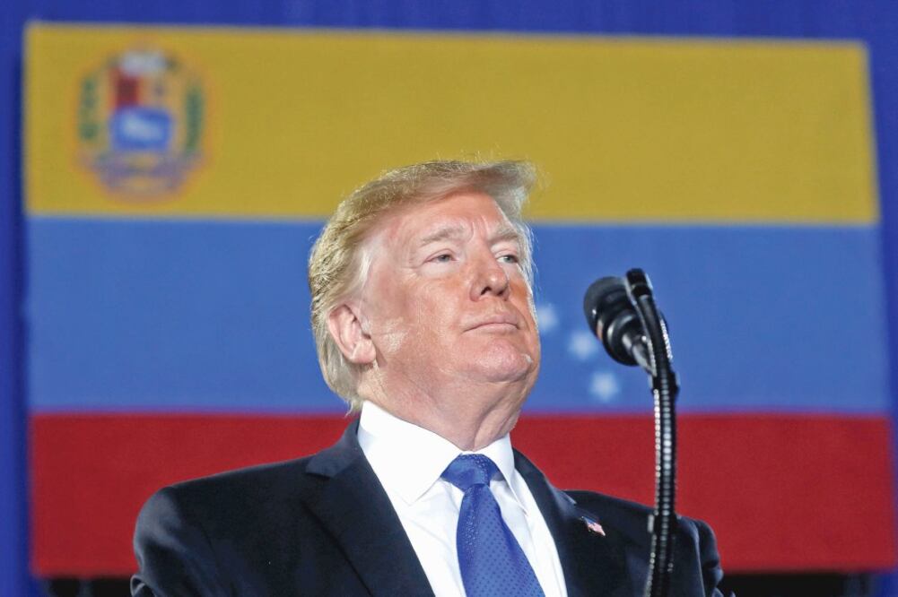 Donald Trump habla sobre posibilidad de ataque contra Venezuela. Foto: Archivo