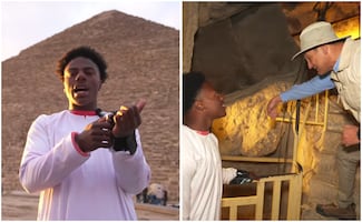 ¿Quién es iShowSpeed?; influencer documenta en vivo el interior de las pirámides de Egipto
