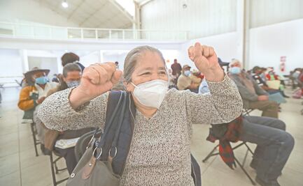 Vacunación les devuelve la esperanza: concluye aplicación de primera dosis en CDMX