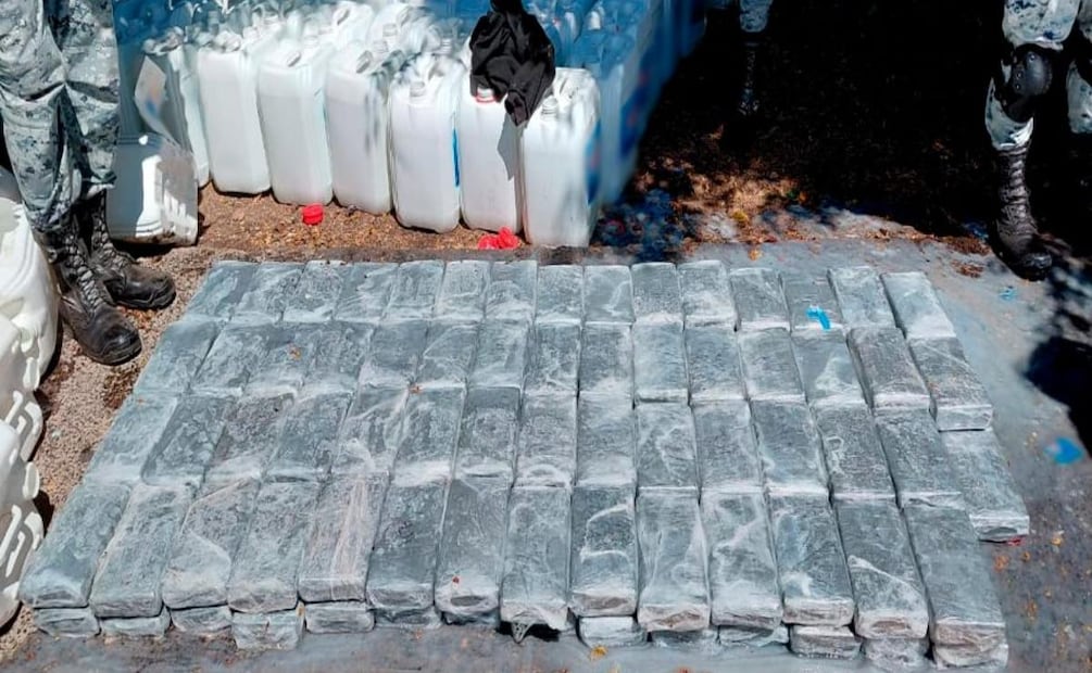 Aseguran sustancias químicas, drogas y armas en ocho estados (04/03/2026). Foto: Especial