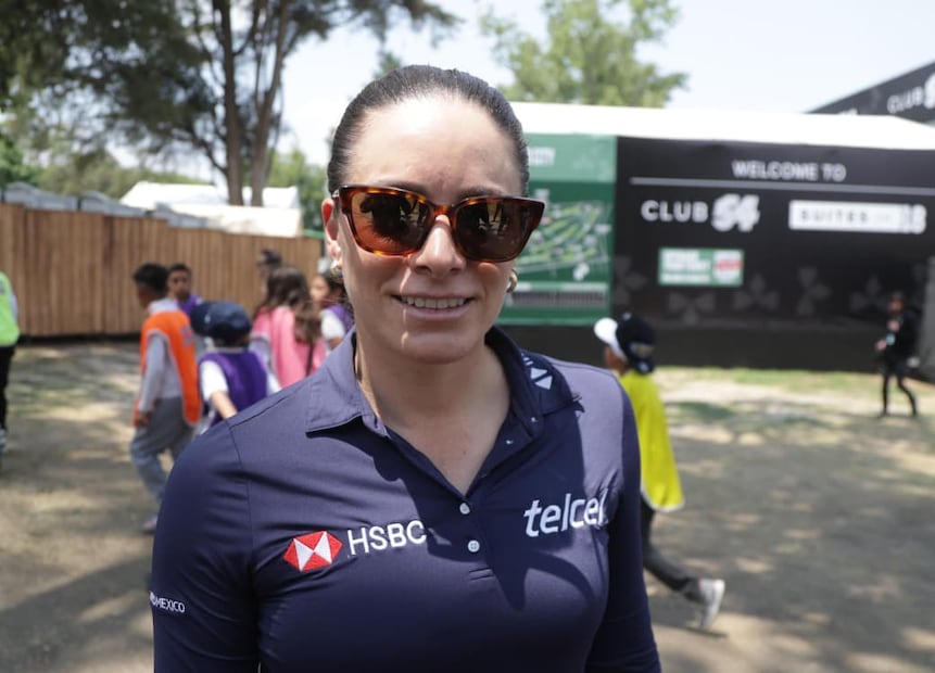 Gaby López destaca el crecimiento del golf mexicano - Foto: Nicolás Schiller/EL UNIVERSAL