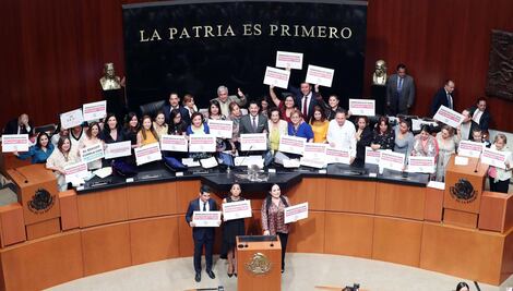 Senadoras destacan en aprobación de la reforma en paridad en el servicio público