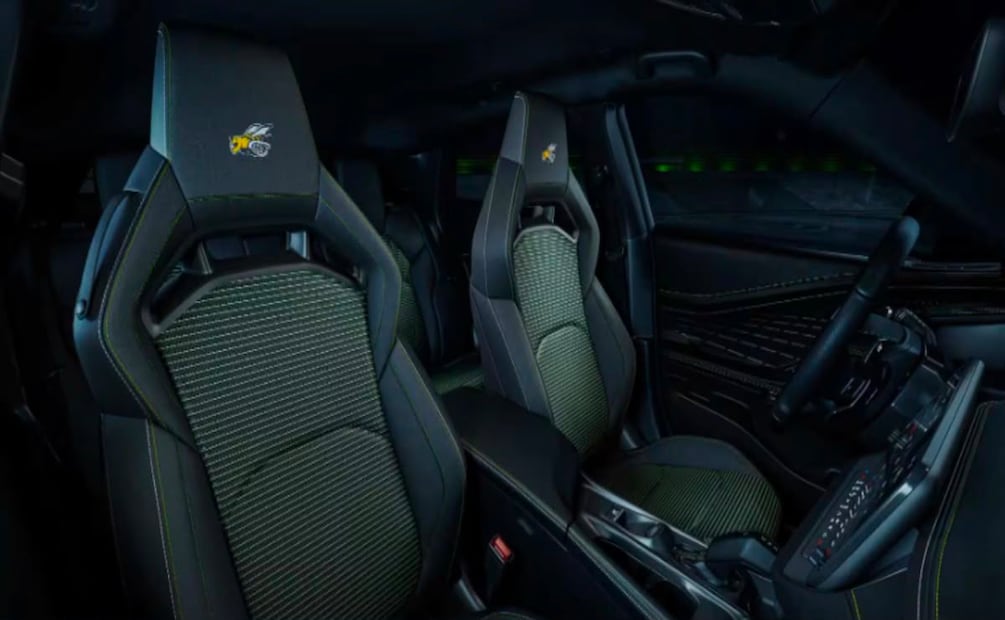 La cabina del Dodge Charger Bee cuenta con una grabadora de experiencia de conducción. Foto: Dodge