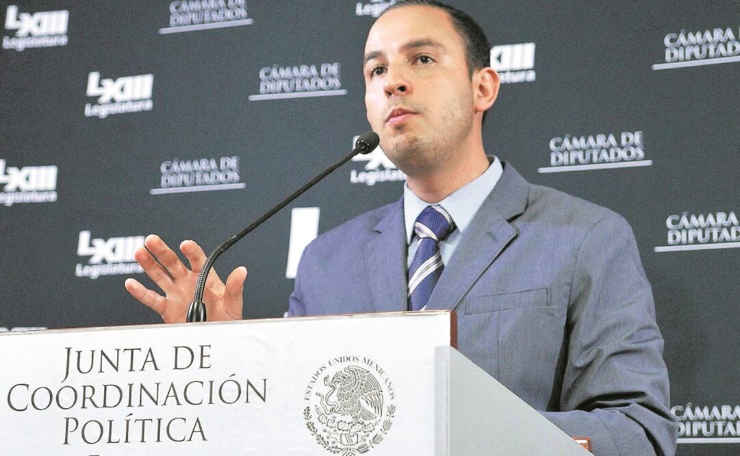 El coordinador de los diputados del PAN, Marko Cortés Mendoza (Foto: Archivo / EL UNIVERSAL)