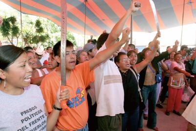 Buscan que no entre en vigor la Ley Atenco 