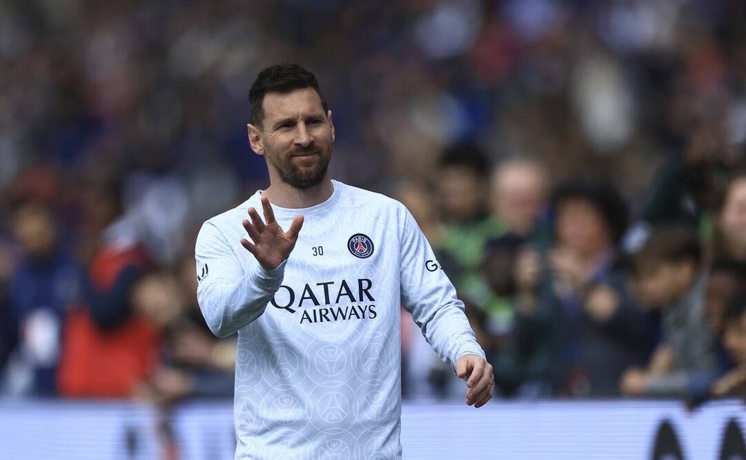 Lionel Messi en partido con PSG - Foto: AP
