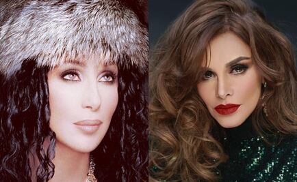 Lucía Méndez tuvo un encuentro con Cher y asegura: "le gustan mucho mis canciones”