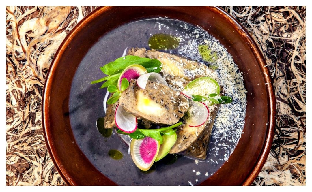 FOTO: PEPE ESCARPITA / Tamal de frijol del chef Juan Cabrera, de Fonda Fina