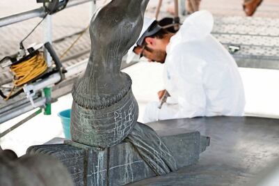 ¿Quién pagó por El Caballito?