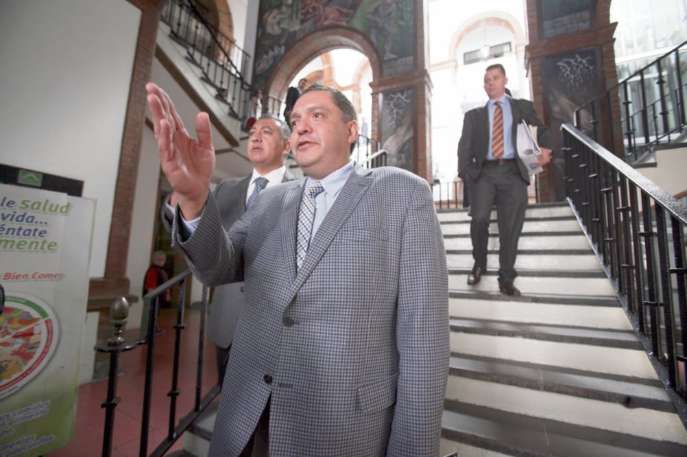 Ricardo Moreno afirmó que la situación financiera del ayuntamiento es un tema que preocupa a las autoridades entrantes (JORGE ALVARADO. EL UNIVERSAL)