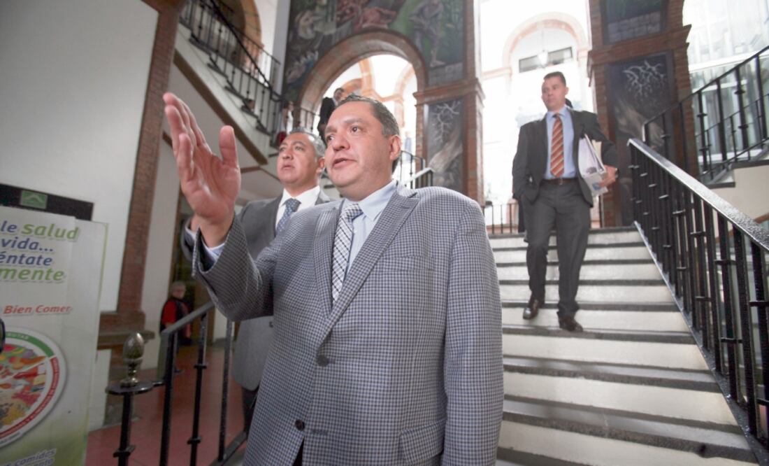 Ricardo Moreno afirmó que la situación financiera del ayuntamiento es un tema que preocupa a las autoridades entrantes (JORGE ALVARADO. EL UNIVERSAL)