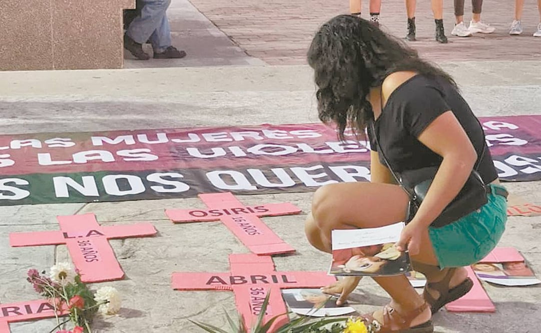 Las colectivas de mujeres se pronunciaron por un freno a la violencia y a la discriminación. Foto: Especial