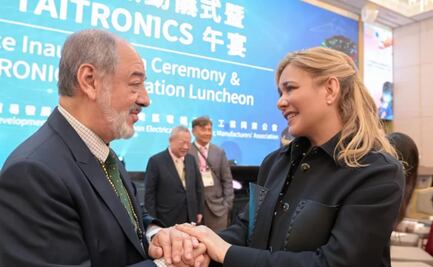 Maru Campos, invitada de honor a Feria Electrónica TAITRONICS en Taiwán; destaca producción de semiconductores en el estado 