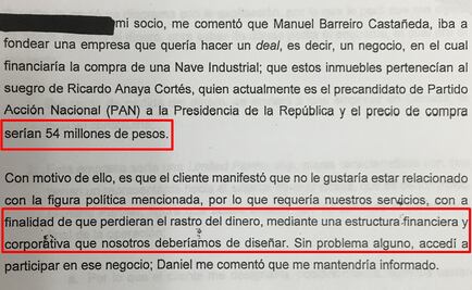 Detallan ruta del dinero en acusación contra Anaya