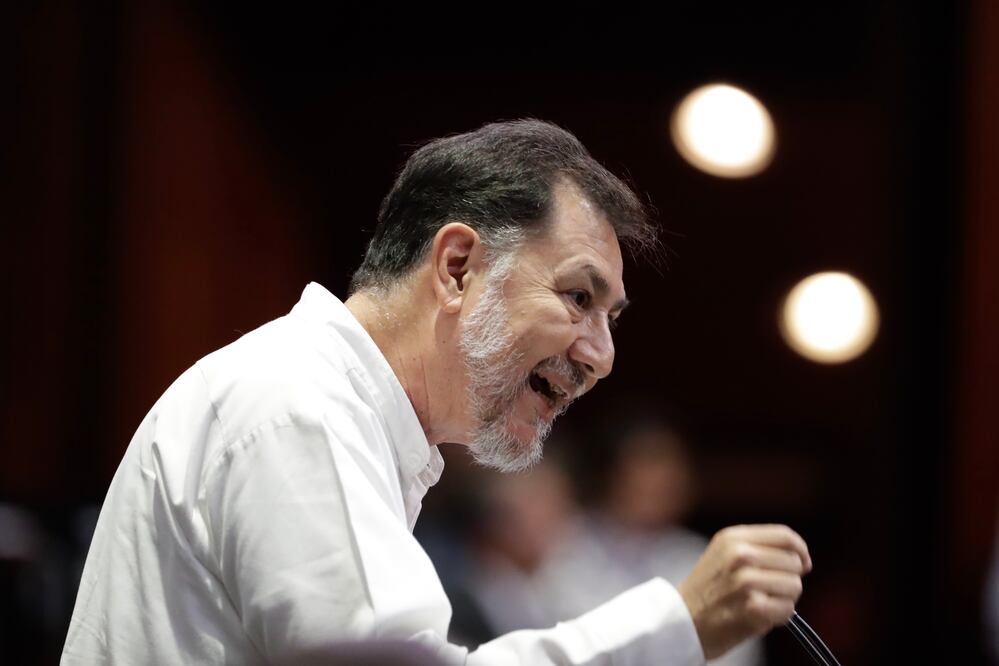 Diputado federal del PT, Gerardo Fernández Noroña (FOTO: ARCHIVO. EL UNIVERSAL)