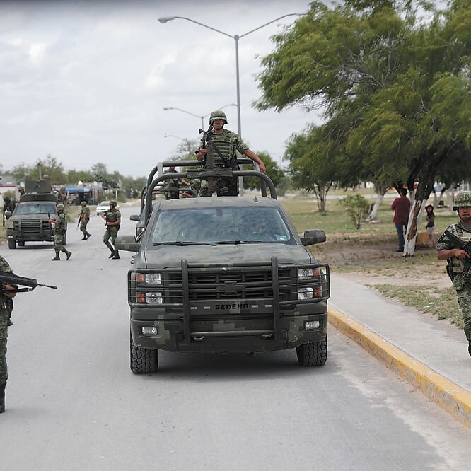 Capacitación militar. Los elementos de la Guardia Nacional reciben un curso de formación de siete semanas.