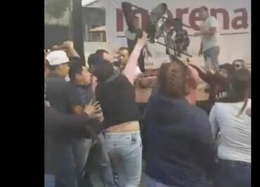 Fallece mujer hospitalizada tras trifulca en mitin de Morena en Coyoacán
