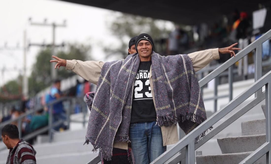 Migrantes centroamericanos arribaron a la Ciudad de México. Foto: Juan Carlos Reyes/EL UNIVERSAL