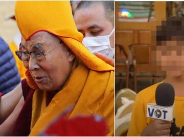 Niño que besó el Dalái Lama rompe el silencio. ¿Qué dijo?