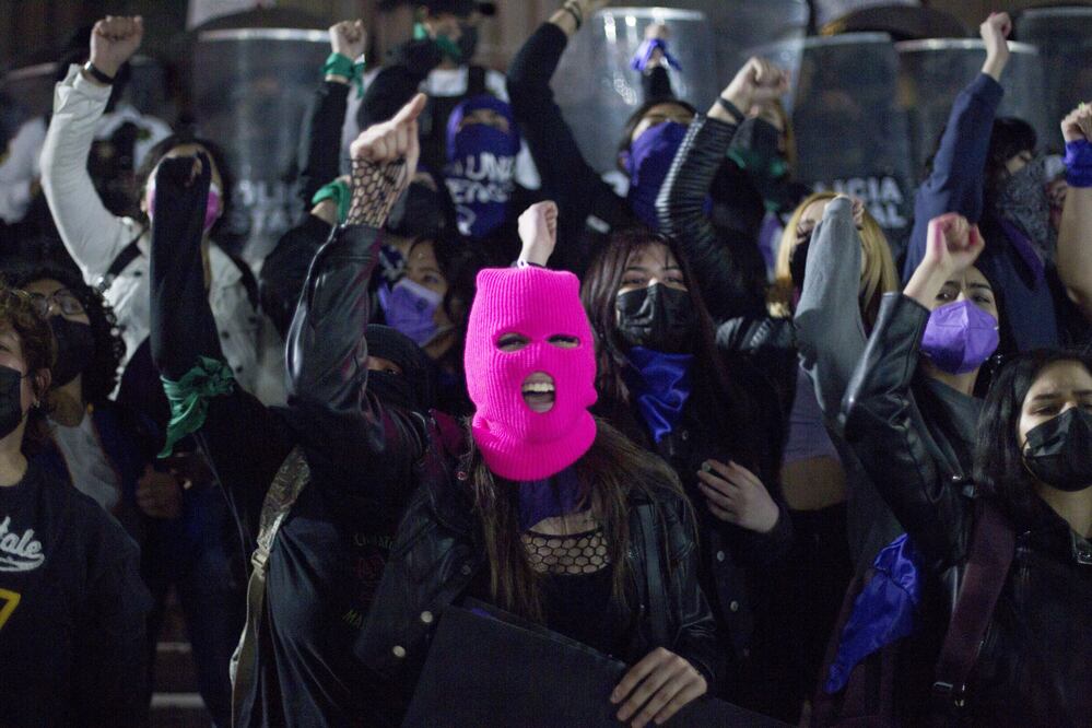 Foto: Miles de mujeres salieron a las calles del centro de la ciudad de Monterrey