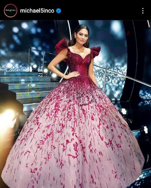 El espectacular vestido con el que Andrea Meza se despide de la corona de Miss Universo 