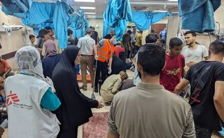 Israel prohíbe actividades de Médicos Sin Fronteras en Franja de Gaza; deberán desalojar antes del 28 de febrero