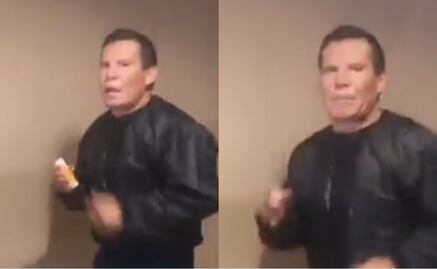 VIDEO: Julio César Chávez enfrenta el Covid-19 con vitamina C y ejercicio