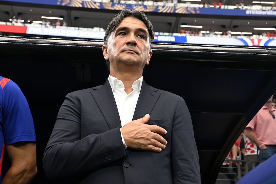 Zlatko Dalic, director técnico de Croacia, durante el Mundial de 2026 - Foto: EFE