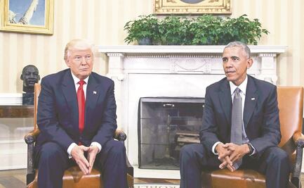 Trump pone fin al reinado de Barack Obama como el hombre más admirado de EU