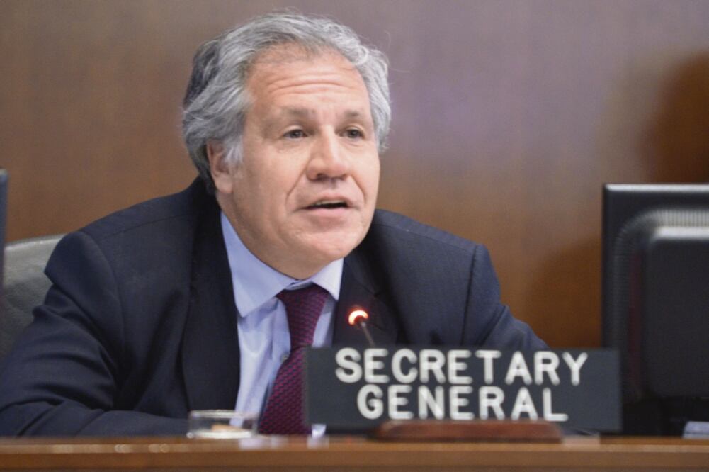 Presión. Luis Almagro, secretario general de la OEA, pide aplicar la Carta Democrática Interamericana a Venezuela (ARCHIVO. EL UNIVERSAL)