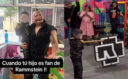 ¿Que viva el rock? Celebran a menor con temática de "Rammstein" y se desata polémica en TikTok