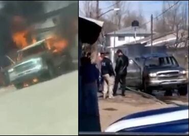 VIDEO: Reportan balaceras y autos quemados en Guachochi, Chihuahua