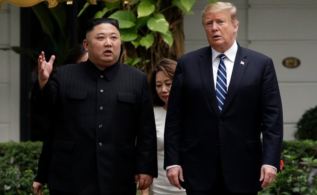 Trump dijo el jueves que él estaba dispuesto a volver a reunirse con Kim, tras su infructuosa reunión en Vietnam en febrero. Foto: AP 