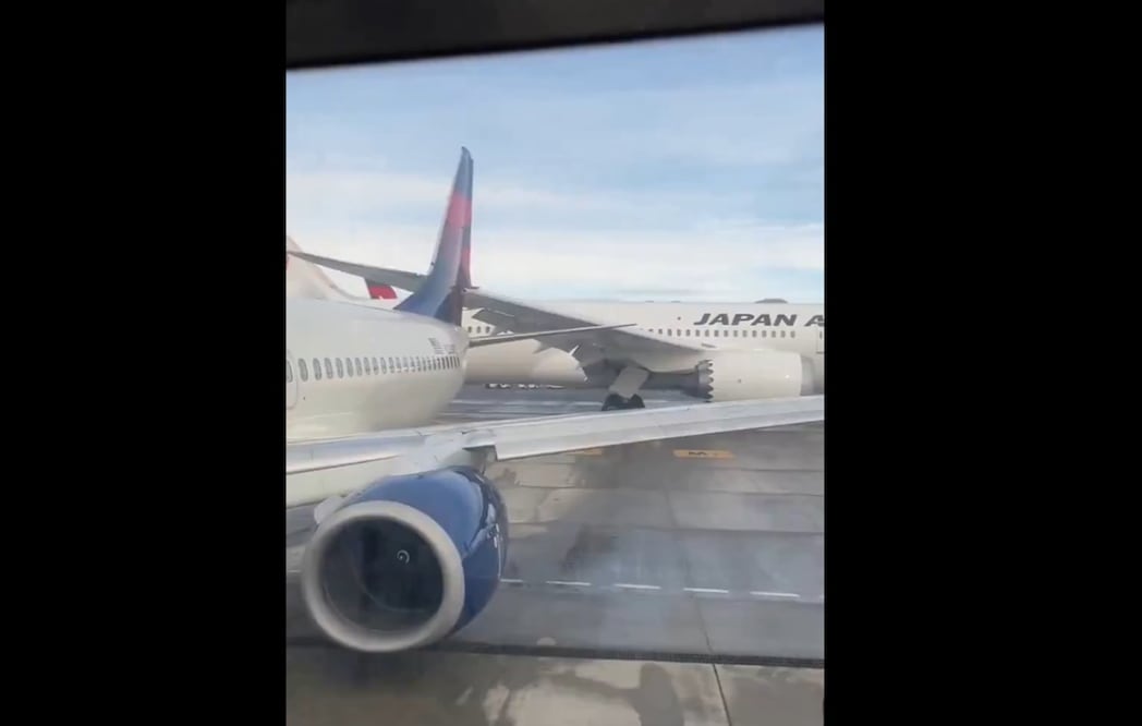 En el vuelo de Delta de Seattle a Puerto Vallarta, México, viajaban 142 pasajeros. Foto: Captura de pantalla