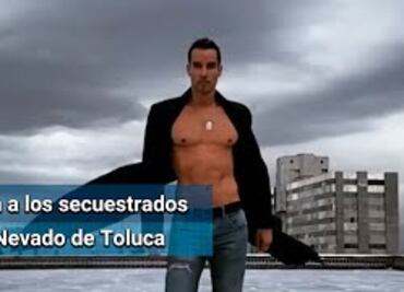 Sueltan al actor Alejandro Sandí y al empresario francés secuestrados en Nevado de Toluca