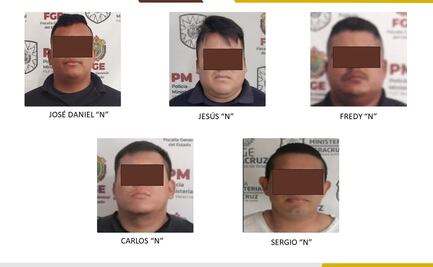 Dan 60 años de cárcel a 5 policías municipales por desaparición forzada en Veracruz