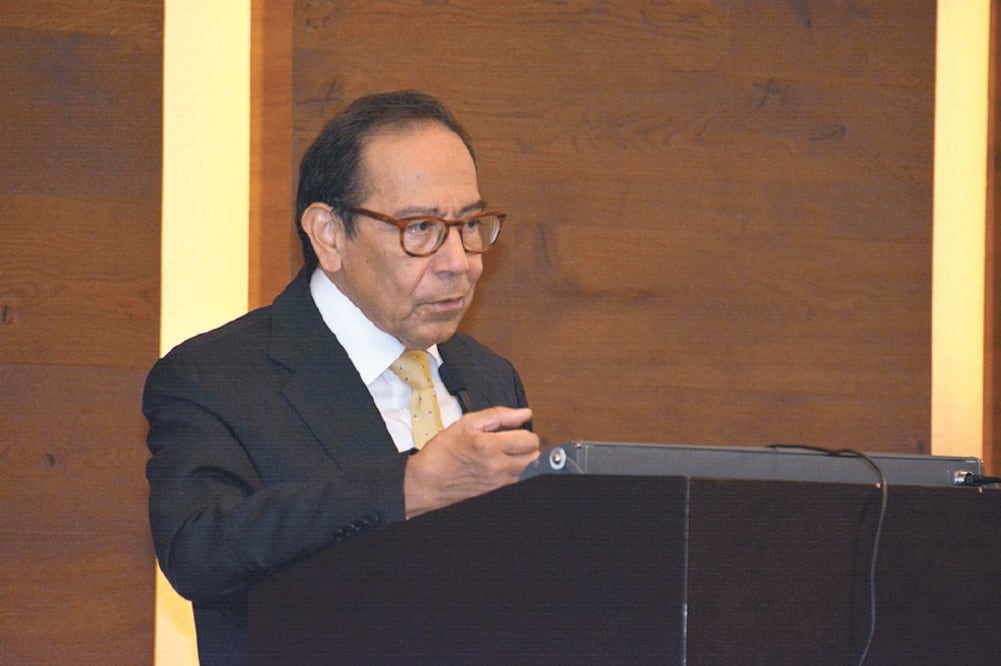 Carlos Salazar, presidente del CCE, comentó que el T-MEC es una columna vertebral para la competitividad y el desarrollo de México. Foto/ CORTESÍA