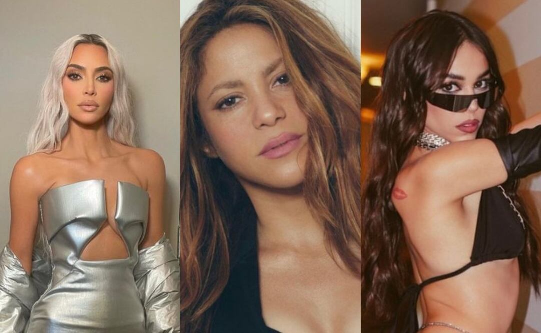 Un sexy trend que enamoró a muchos. Imagen: Instagram @kimkardashian, @shakira, @dannapaola