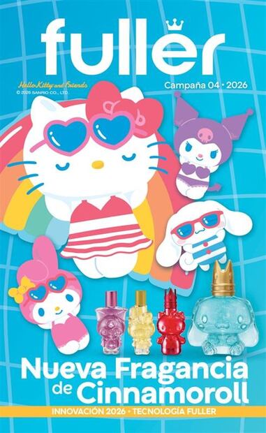 La nueva fragancia de Cinnamoroll